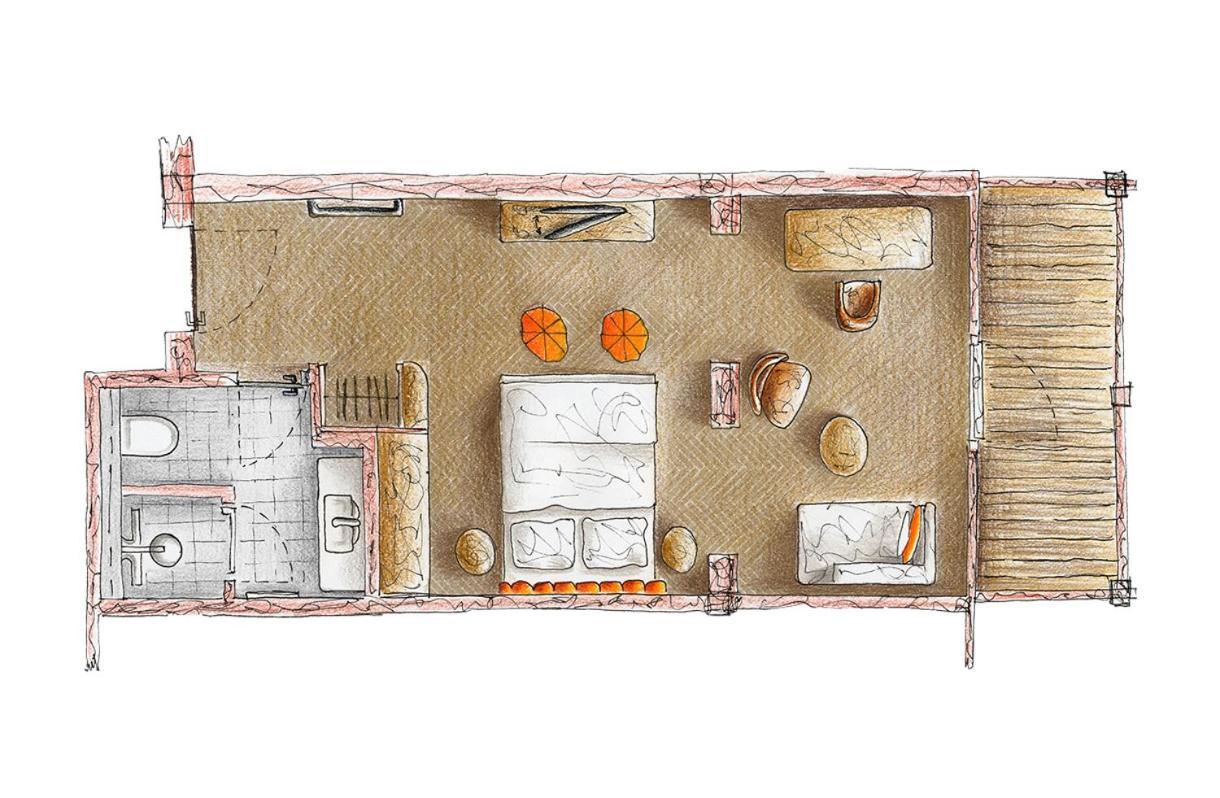 Das James Фленсбург Екстериор снимка A floorplan of a typical 19th-century apartment in Paris